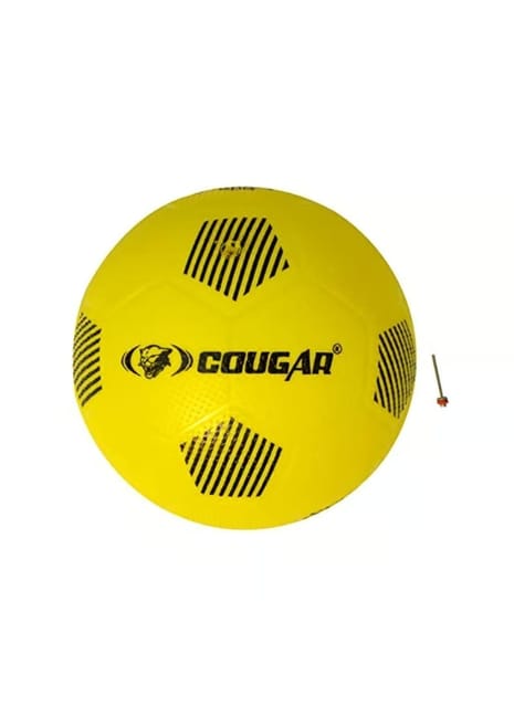 Cougar Funball, Home Play Football Size 1, Soft Soccer Ball with Needle (PVC , Assorted)