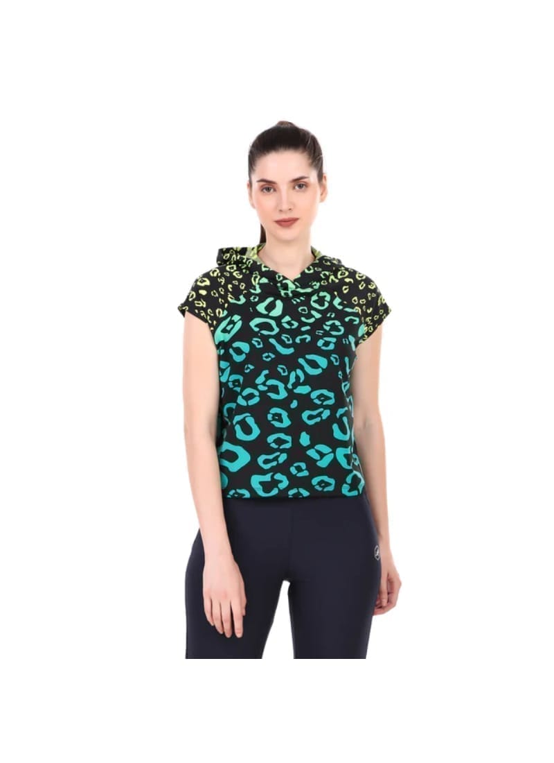 Mega Sleeve Hoodie For Women (Gradient Print)