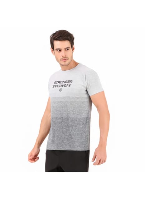Stronger Everyday Tshirt For Men (Light Anthra)