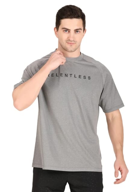 Men's Oversize Sportswear Tshirt (Light Grey)