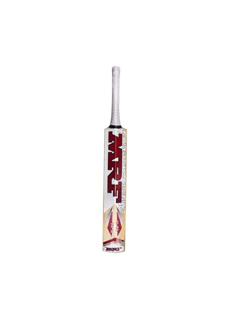 MRF English Willow Skipper Cricket Bat, Grade 4 English Willow Wood, Virat Kohli Series VK 18, Superior Performance, Robust Power, Enduring Resilience (Size-5)