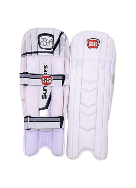 SS Professional Wicket Keeping Legguard , White