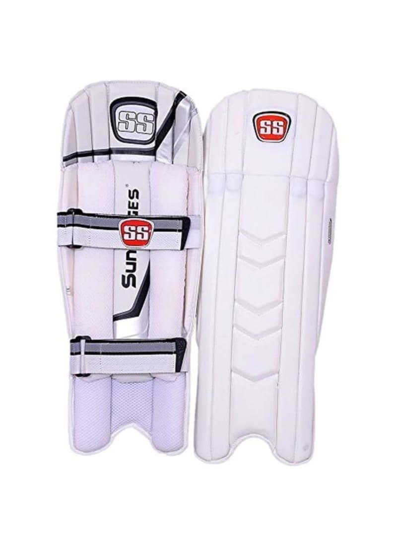 SS Professional Wicket Keeping Legguard , White