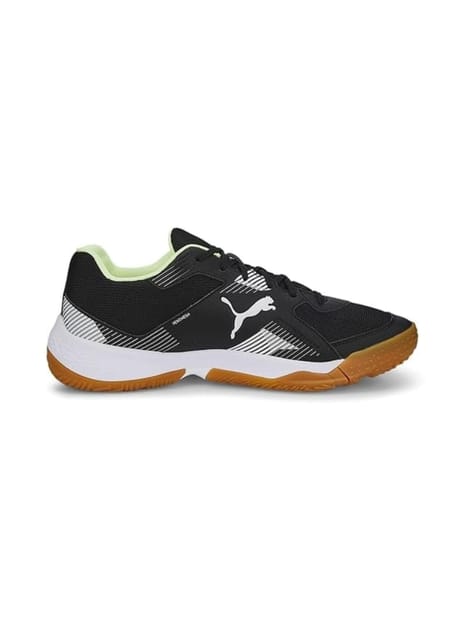 Puma Solarflash II Unisex Badminton Shoe | Designed for Best Indoor sports | Black White
