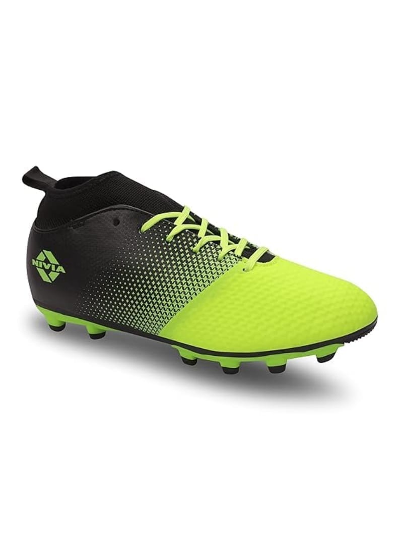 Nivia ASHTANG 2.0 Football Studs for Men | Football Sports Shoes (Green )