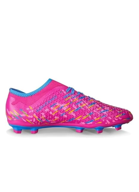 Nivia ASHTANG 2.0 Football Studs for Men | Football Sports Shoes | (Floro Pink)