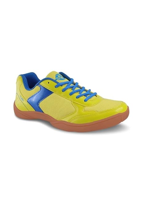 Nivia Flash 2.0 Badminton Shoes for Men | Your Go-to Shoe for Pickleball, Padel, and All Court Sports | Badminton Sports Shoes | (Blue/White/Sky Blue)