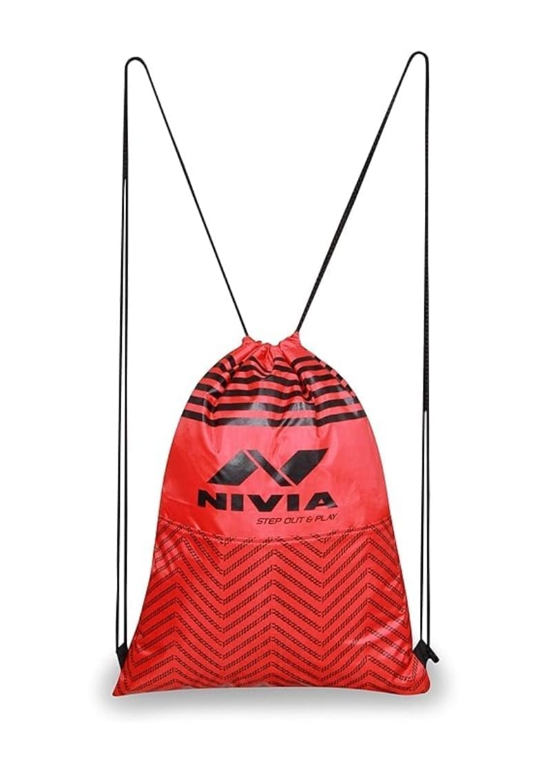 Nivia Ultra String Bag/For Men & Women ( RED )