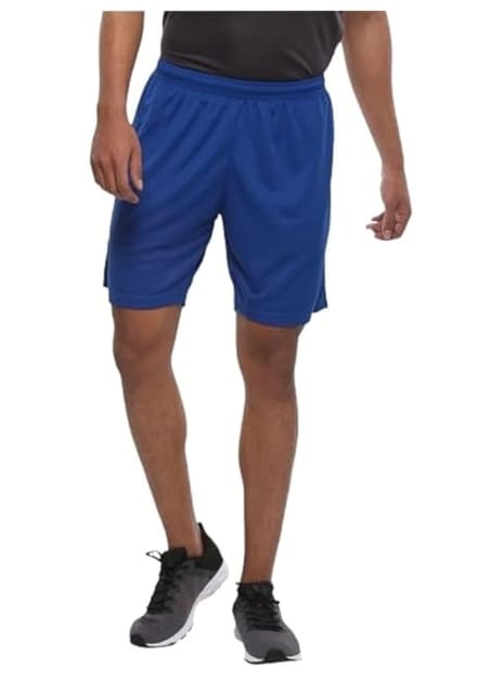 Nivia Polyester Soccer Shorts for Mens, Quick Dry, Lightweight  ( Royal Blue )