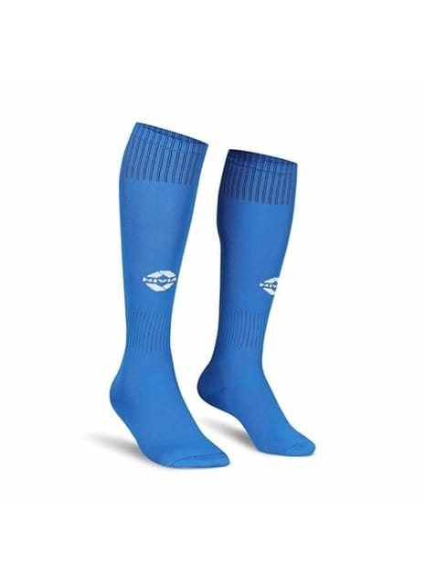 Nivia Ashtang 2.0 Football Stockings, Soccer Stockings, Stockings for Men (Blue, Small)