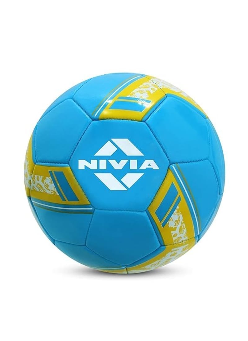 NIVIA SPINNER MACHINE STITCHED FOOTBALL SIZE -5 (ARGENTINA )