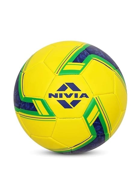 NIVIA SPINNER MACHINE STITCHED FOOTBALL SIZE -5 (BRAZIL)