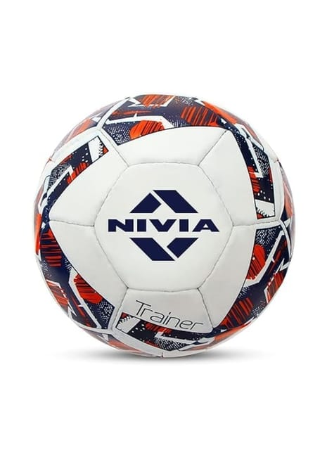 Nivia Trainer Football,32 Panel,Suitable for Hard Ground Without Grass,Training Football,for Men,Women,Size - 3 (Multicolor)