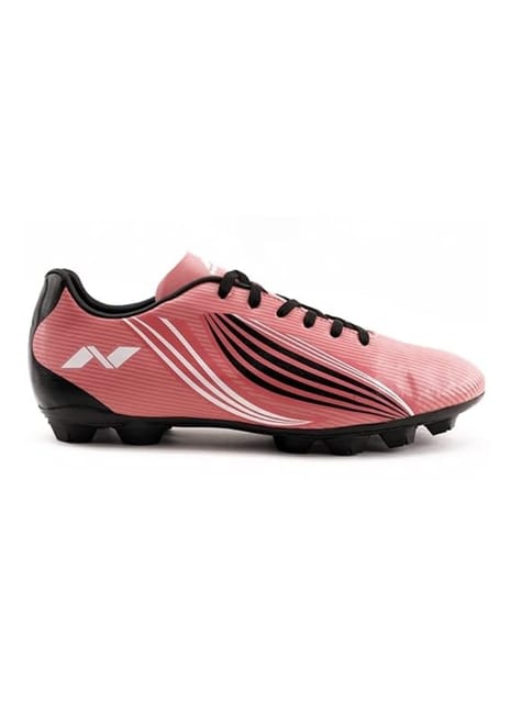 Nivia Birsa Football Stud Shoe for Men/Sports and Soccer Shoe/Comfortable and Lightweight/Size-11 (Pink/Black)