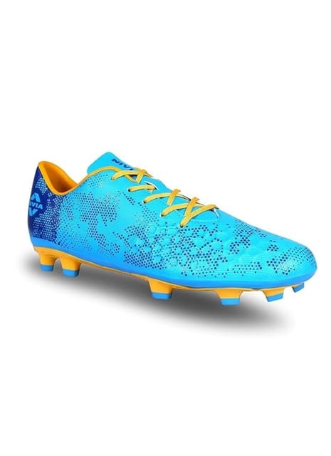 NIVIA Ditmar 3.0 Football Shoes for Men ( Cyan Blue )
