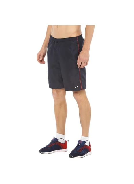 Nivia Solid Polyester Sports Shorts with Drawstring and 2 Side Pockets for Men/Regular Fit Running, Training, Gym, Jogging & Walking Shorts for Men