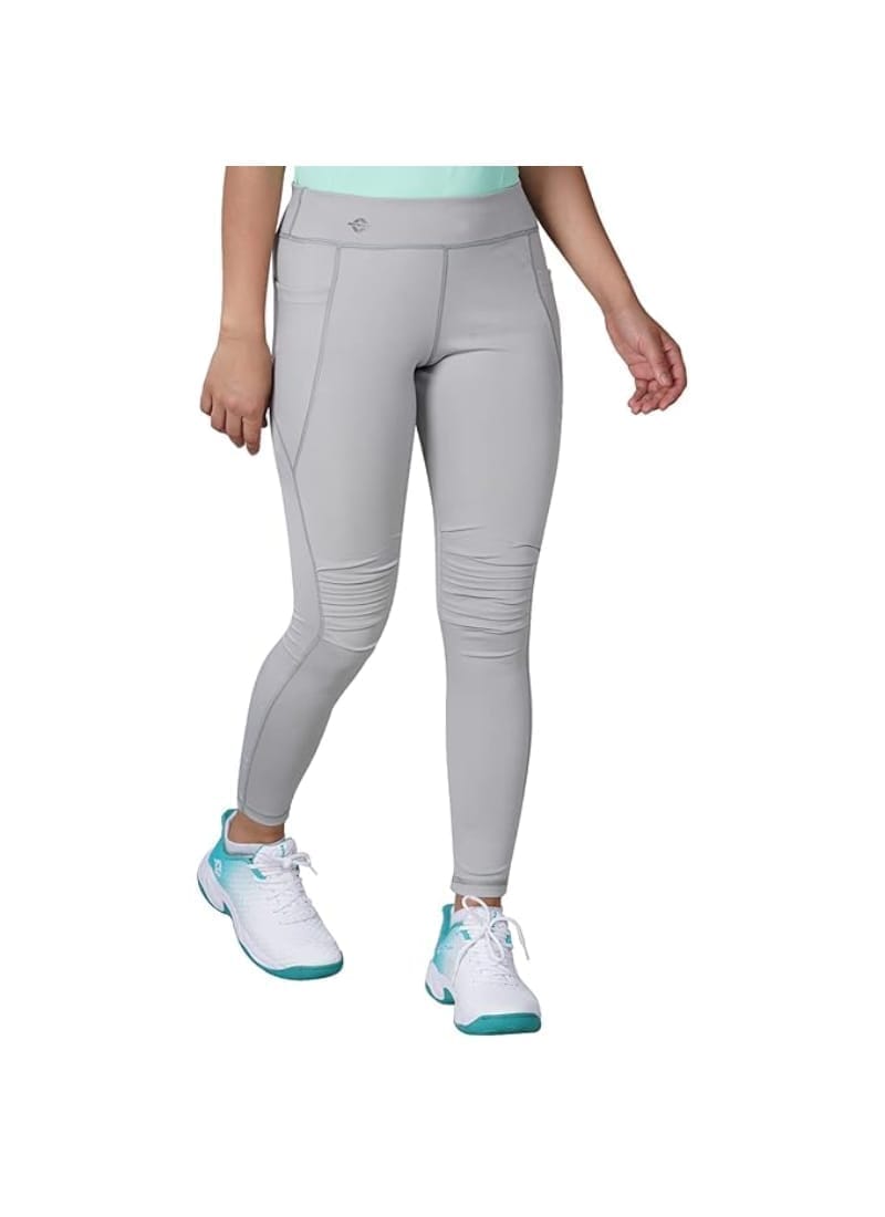 Nivia Women's Slim Euro-1 Female Track Pant Size-S (Maroon)