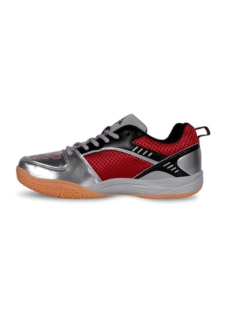 Nivia Appeal Badminton Shoes, Silver - 10 UK
