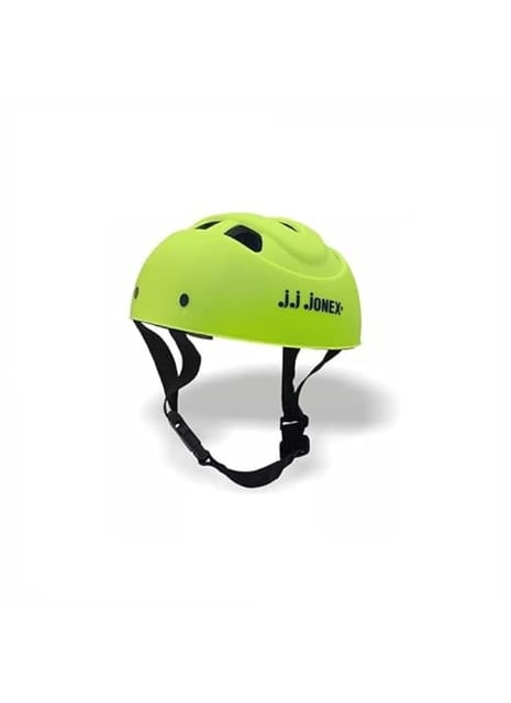 JJ JONEX Protective PVC Helmet Skating and Cycling Age 4 to 7 Year (MYC) (Green, Small)