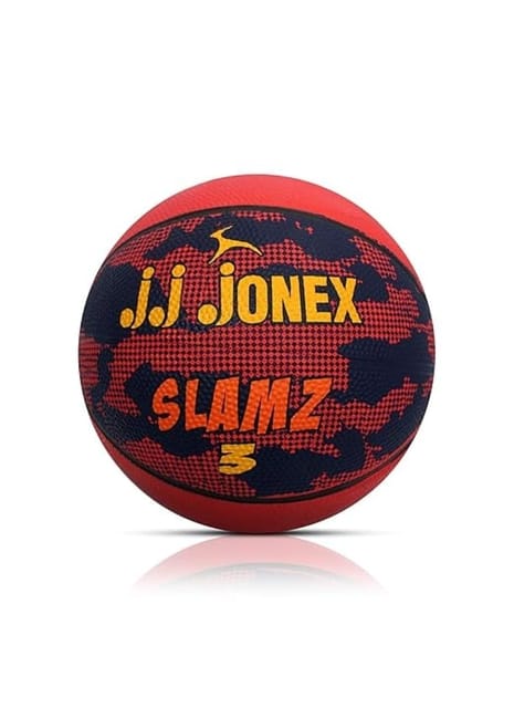 JJ Jonex SLAMS Basketball Size 3, Multicolor
