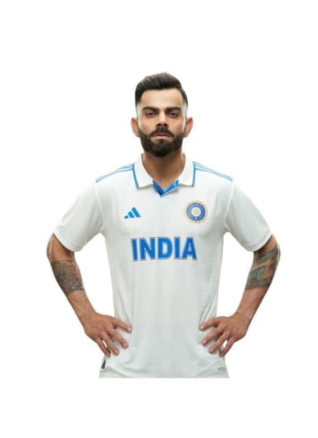 ADIDAS INDIA CRICKET TEST JERSEY MEN