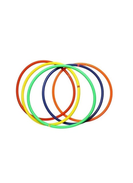 Fitfix® Hula Hoop Fusion Welded Joint-60 Centimeter in Diameter for Kids Age 3+, Pack of 1 - Includes Carry Bag for Easy Portability