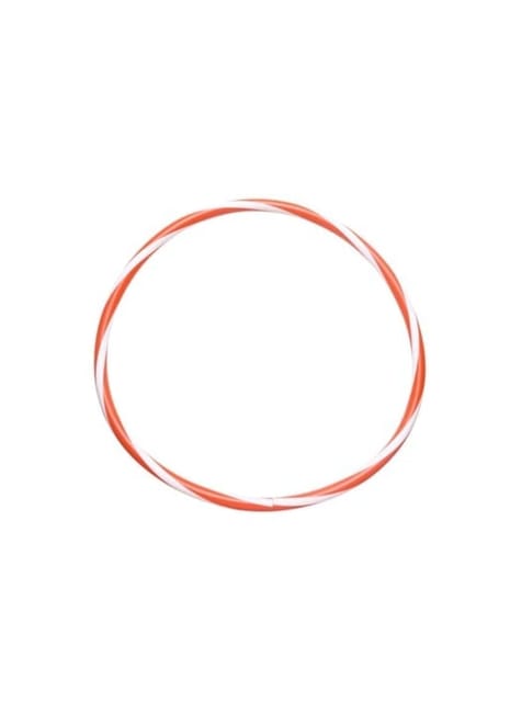 Fitfix® Fusion Welded Helix Sports Hula Hoop for Boys, Girls, Kids, Children - Sniper Double Colour - 18,24,30,36 Inches Diameter, Pack of 1 - Includes Carry Bag