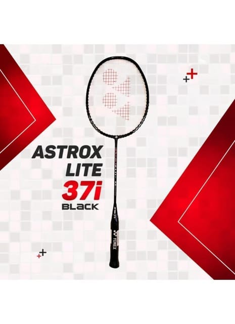 YONEX ASTROX LITE 37I BADMINTON RACQUET (BLACK)
