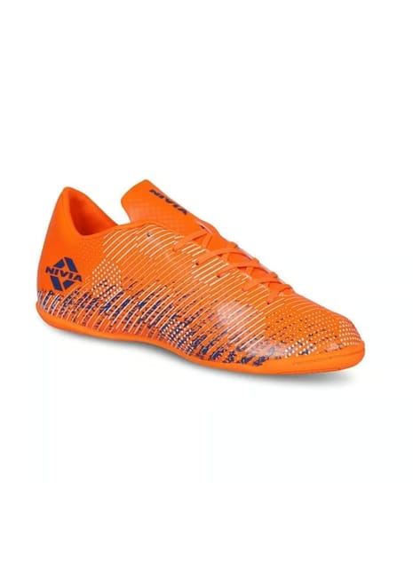 Nivia Encounter 9.0 Synthetic Leather Football Stud, Orange