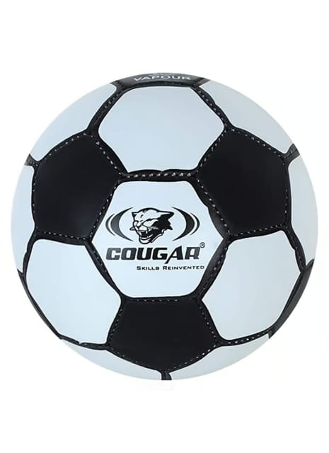 Cougar Polypropylene Football with Football Pump Combo & Air Pin, Size-5