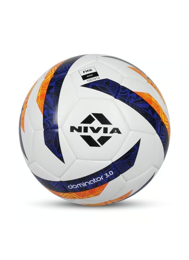 Nivia Dominator 3.0 Football Size - 5 (Soccer, Multicolour)