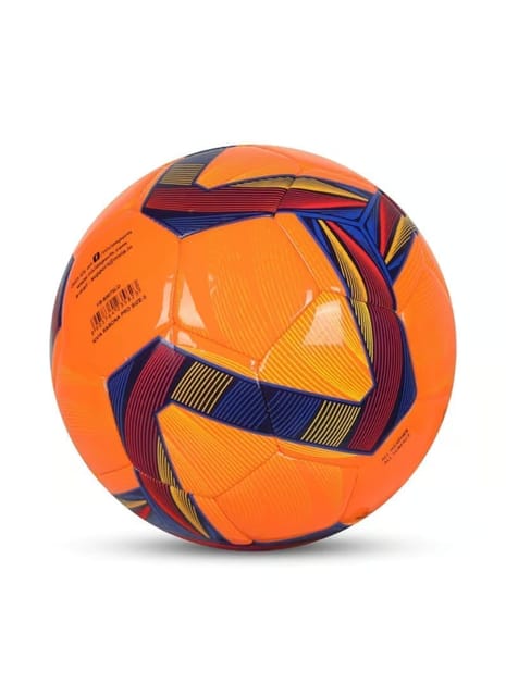 Nivia Rabona Pro Football | Orange Color Size 5