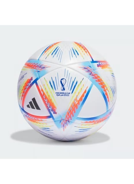 ADIDAS AL RIHLA LEAGUE FOOTBALL BALL | SIZE 5 I WHITE / PANTONE