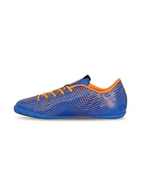 Nivia Encounter 8.0 Futsal Shoe | Aster Blue/Orange