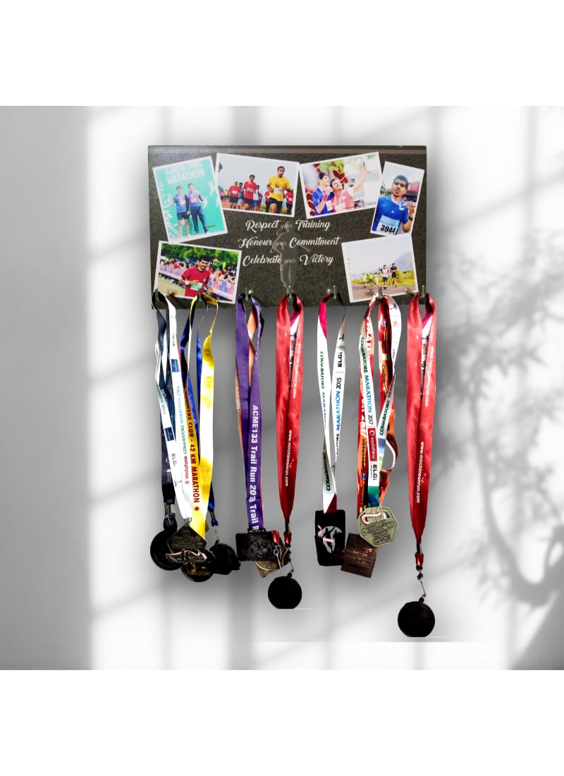 RUNWYND Photoprint Personalized medal hanger
