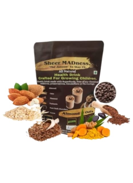 Sheer Madness Almond Oats 1.5 kg ( Buy 2 Get 1 Free)
