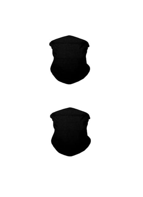 Multifunctional Headbands Face Mask Neckwarmer Neck Gaiters Scarf Bandanas 2pc
